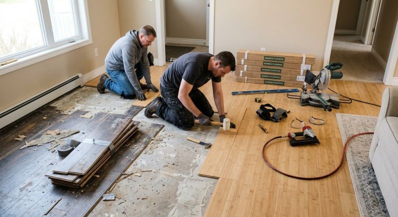 Bamboo Flooring Installation in Seattle, WA