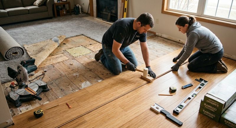 Bamboo Flooring Installation in Seattle, WA