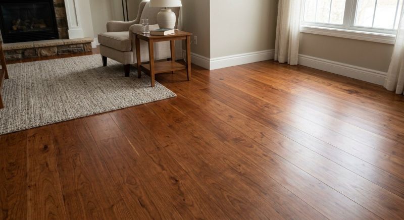 Cherry Floor Installation in King County, WA