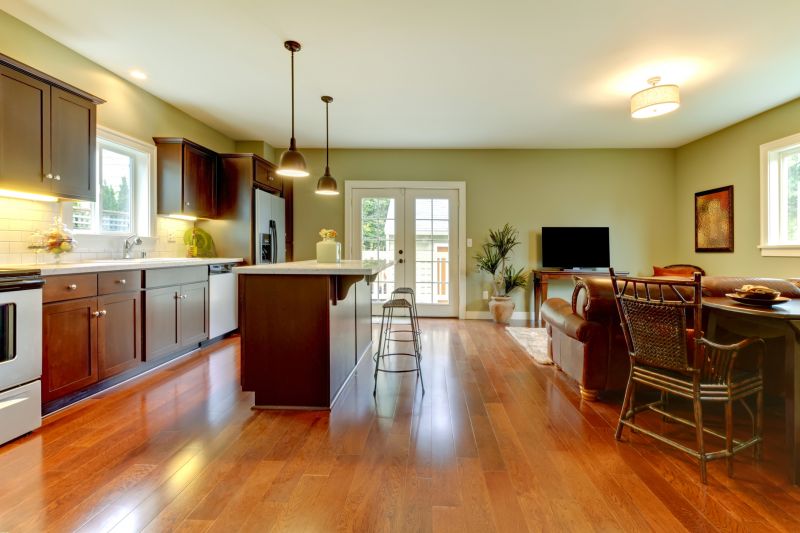 Cherry Floor Installation in Mercer Island, WA