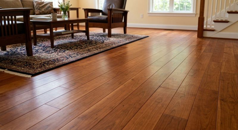 Cherry Floor Installation in Silverdale, WA