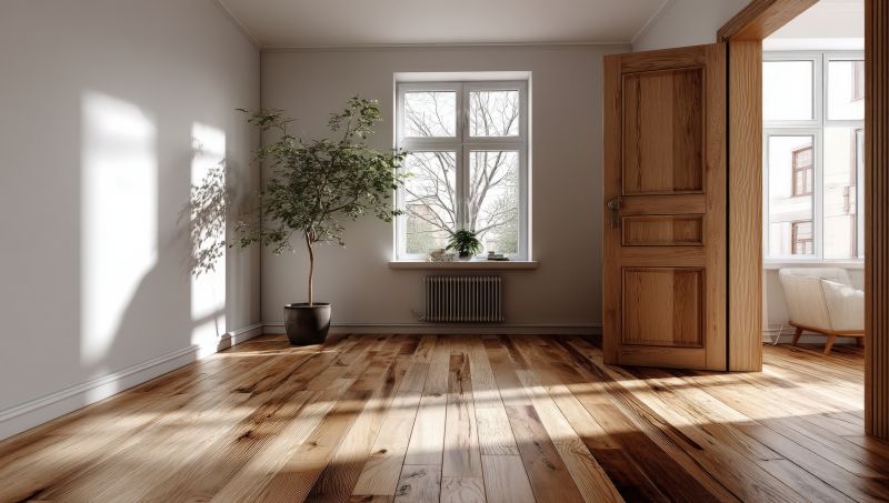 Dark Wood Floor Installation in Seattle, WA