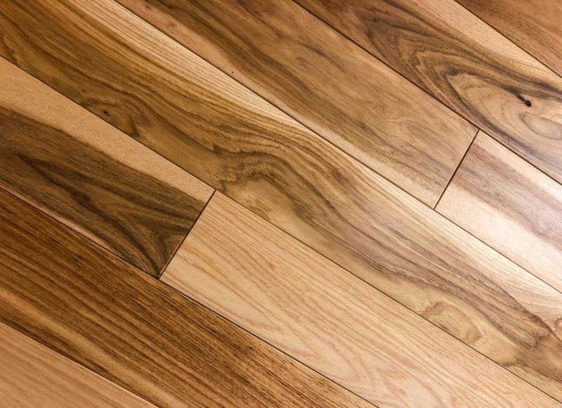 Dark Wood Floor Installation in Seattle, WA
