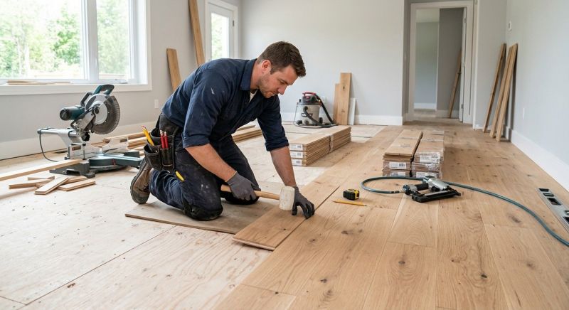 Finished Floor Installation in Seattle, WA