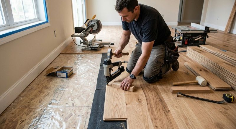 Hardwood Floor Installation in Maple Valley, WA
