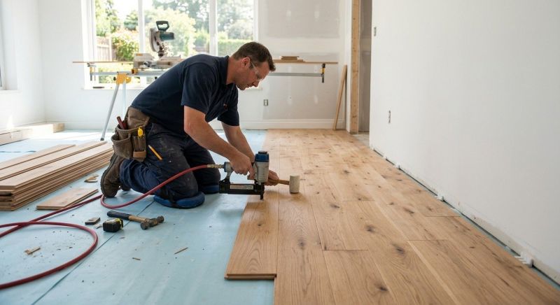 Hardwood Floor Installation in Monroe, WA