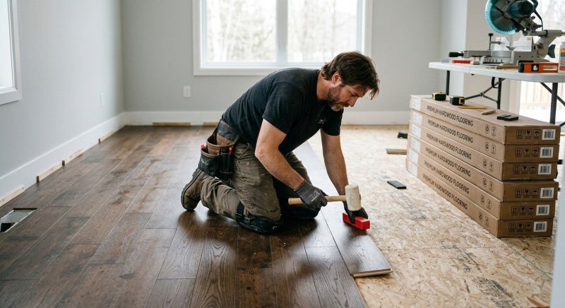 Hardwood Floor Installation in Snohomish County, WA