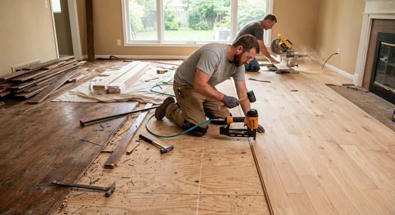 Hardwood Replacement in Kingston, WA