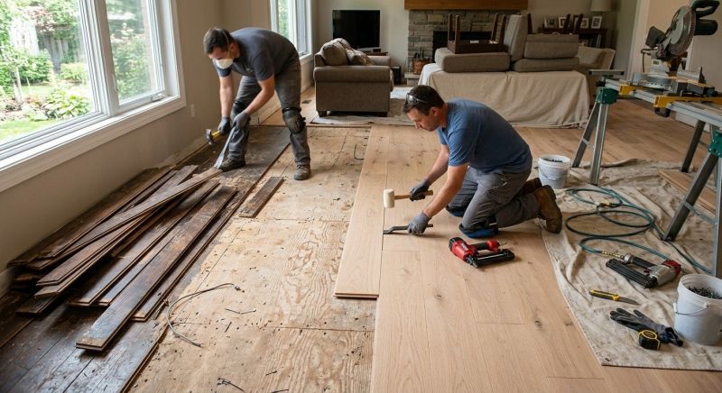 Hardwood Replacement in Redmond, WA