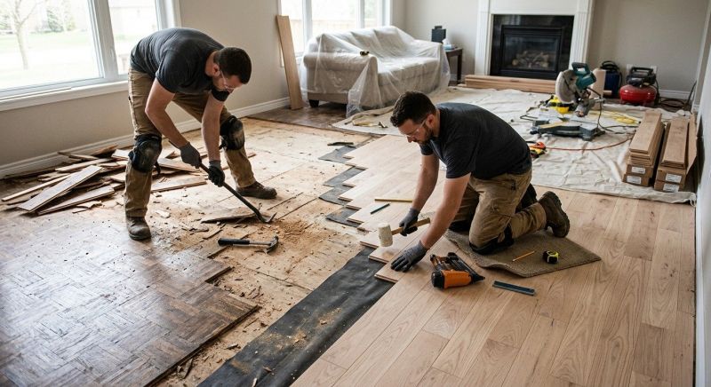 Hardwood Replacement in Vashon, WA