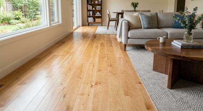Maple Flooring Installation in Edmonds, WA