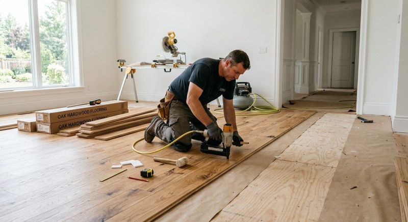Oak Floor Installation in Seattle, WA