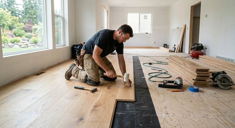 Oak Floor Replacement in Seattle, WA