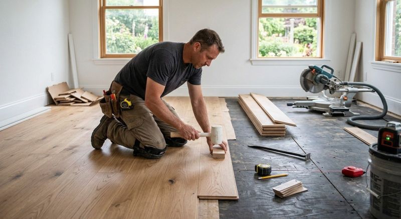 Plank Floor Installation in Seattle, WA