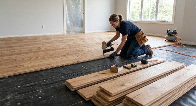 Plank Floor Installation in Seattle, WA