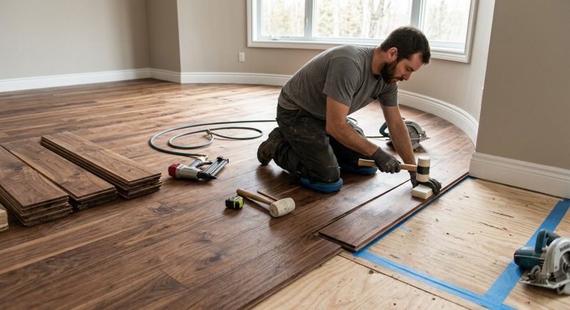 Walnut Flooring Installation in Seattle, WA