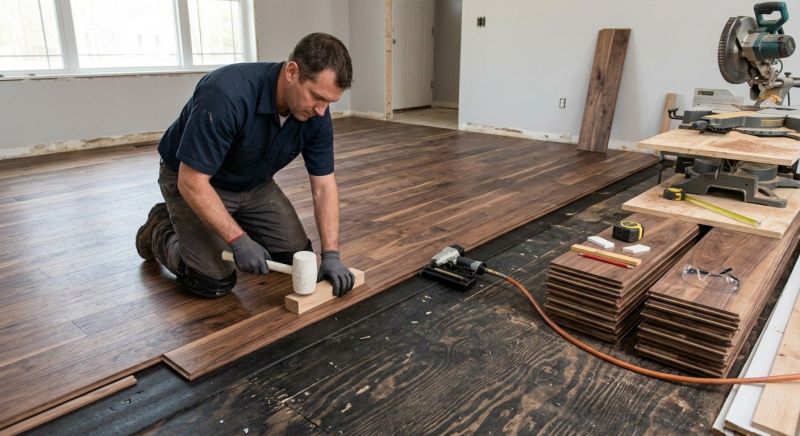 Walnut Flooring Installation in Seattle, WA
