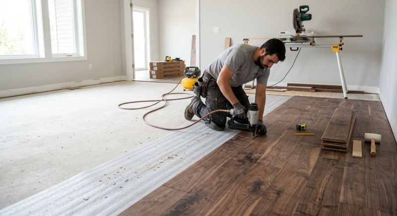 Walnut Flooring Installation in Seattle, WA