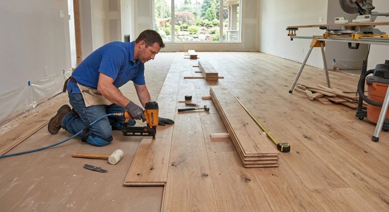 Walnut Flooring Installation in Seattle, WA