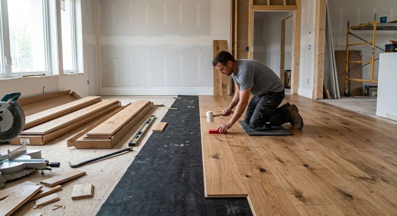 Wide Plank Floor Installation in Seattle, WA